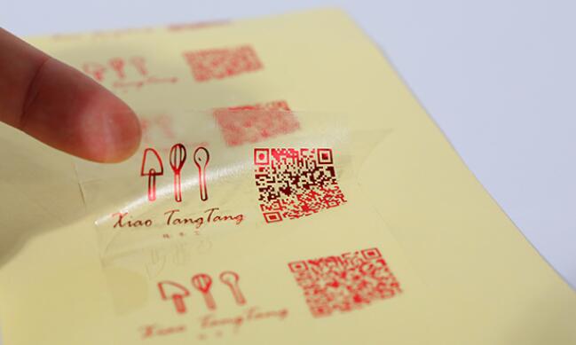 透明不干胶标签定制 透明不干胶标签定制