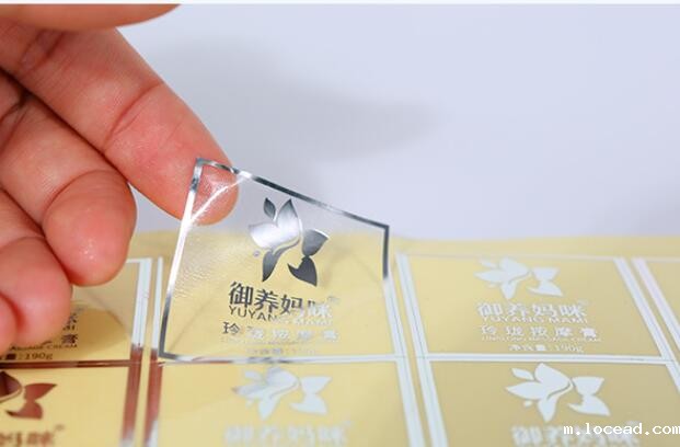 透明不干胶印刷