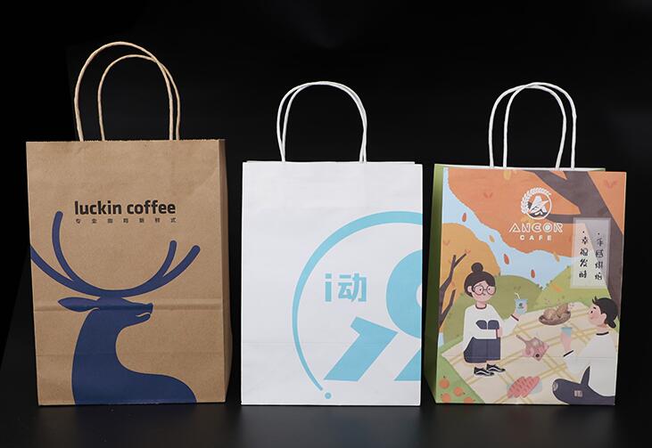 牛皮纸手提袋定做 牛皮纸手提袋定做